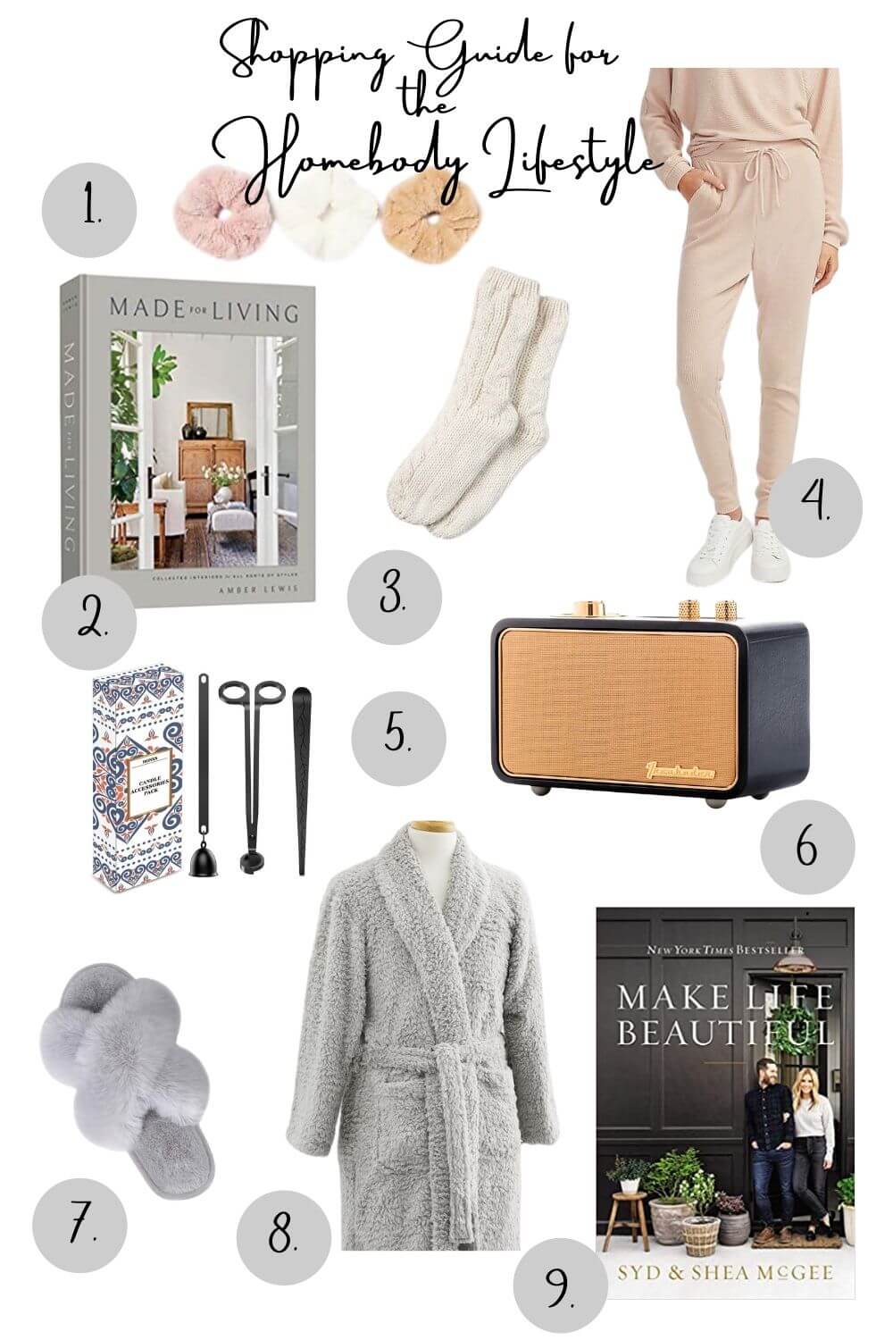 Welcome Home Sunday: Gift Guide for the Homebody