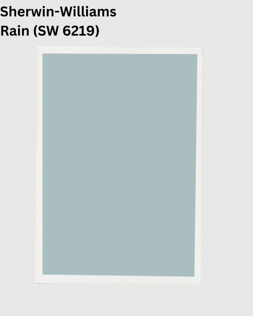 Sherwin Williams Rain paint swatch