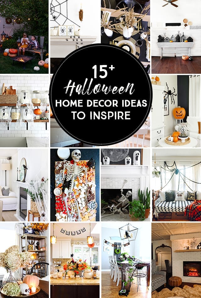 15 Halloween home decor ideas to inspire you this season.