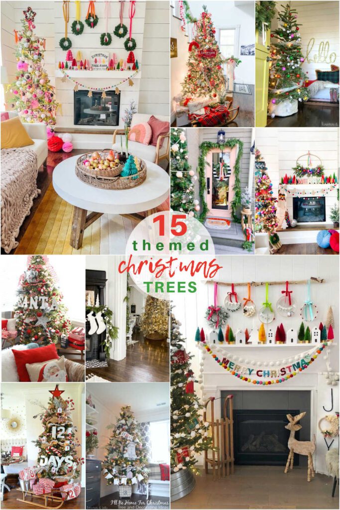 Welcome Home Saturday: 15 themed Christmas tree decorating ideas