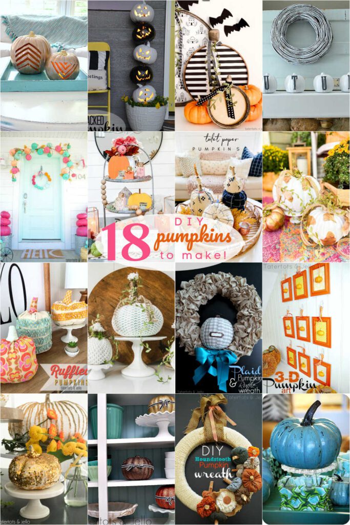 Welcome Home Saturday: 18 pumpkins ideas to make