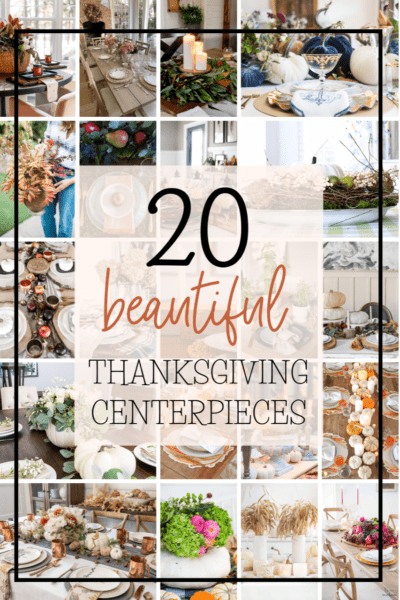 5 Step Easy Thanksgiving Centerpiece » The Tattered Pew