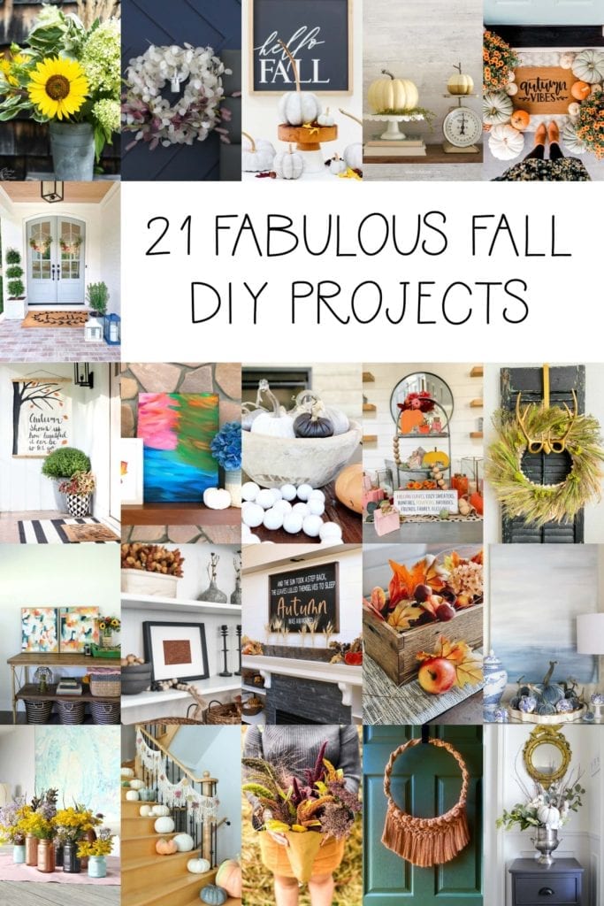 Need some Fall inspiration? Check out these 21 DIY Fall projects!