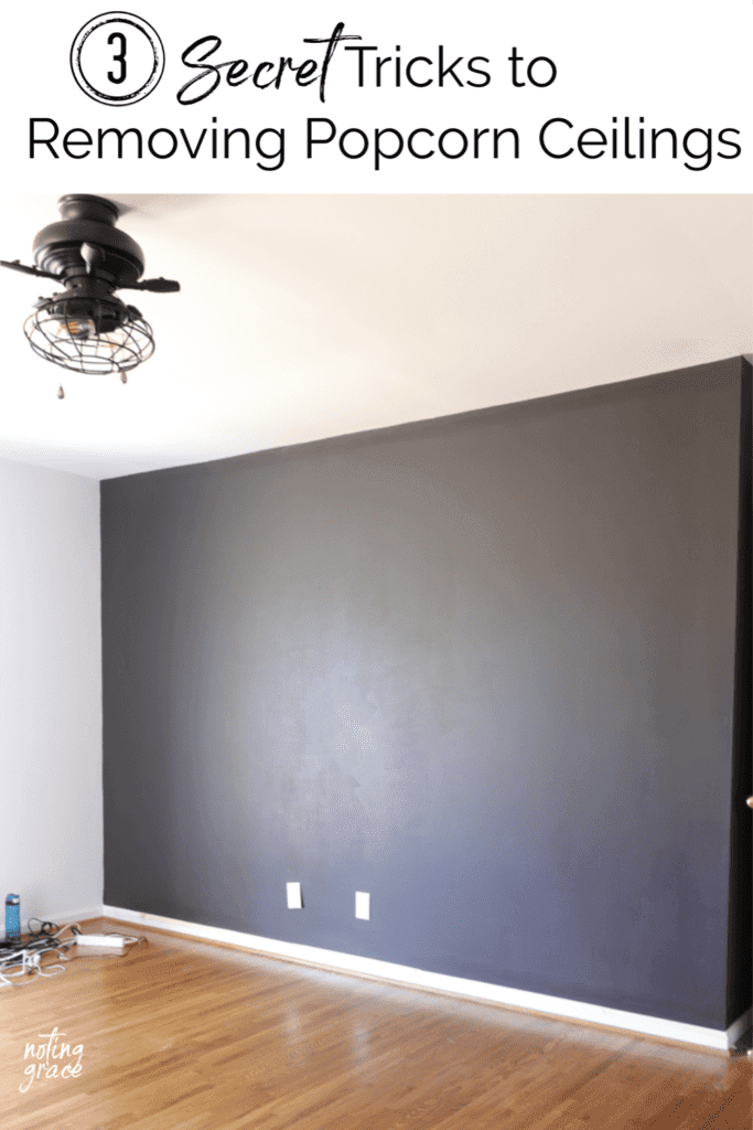 Welcome Home Sunday: 3 tricks to removing popcorn ceilings