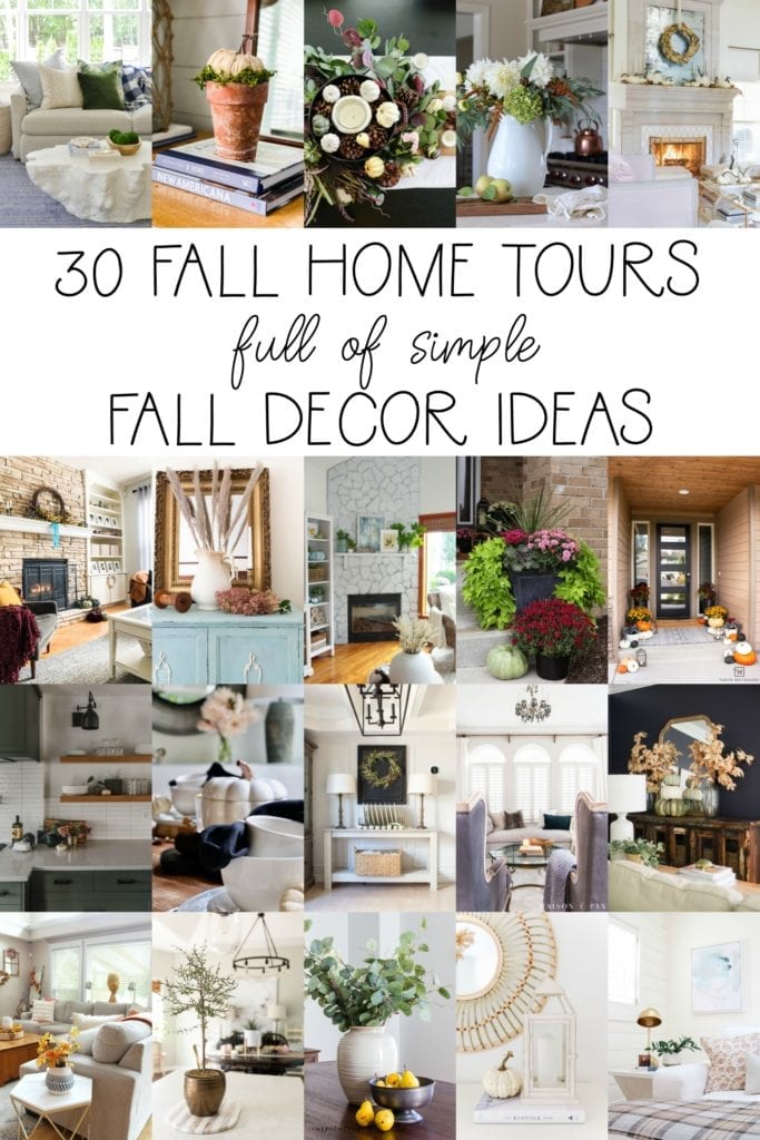 Come step inside 30 Fall Home Tours !