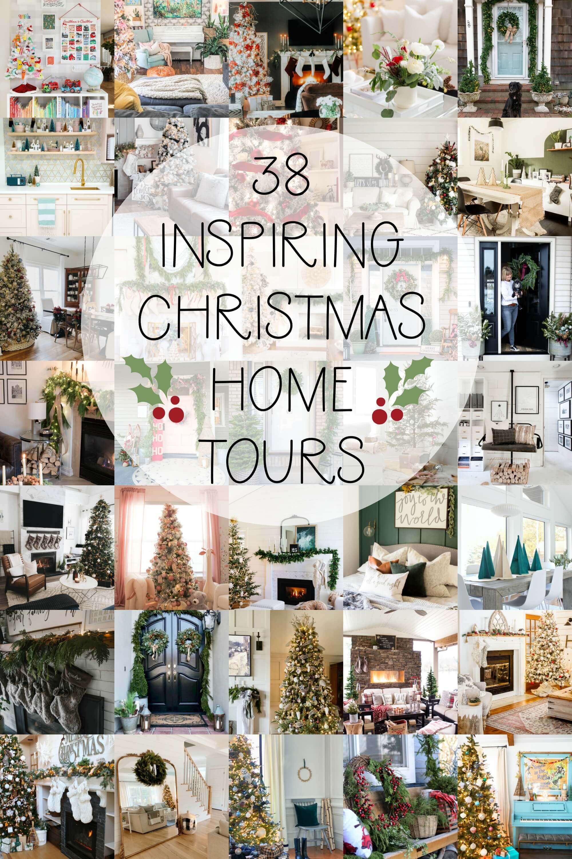 38 Inspiring Christmas home tours you won't want to miss!