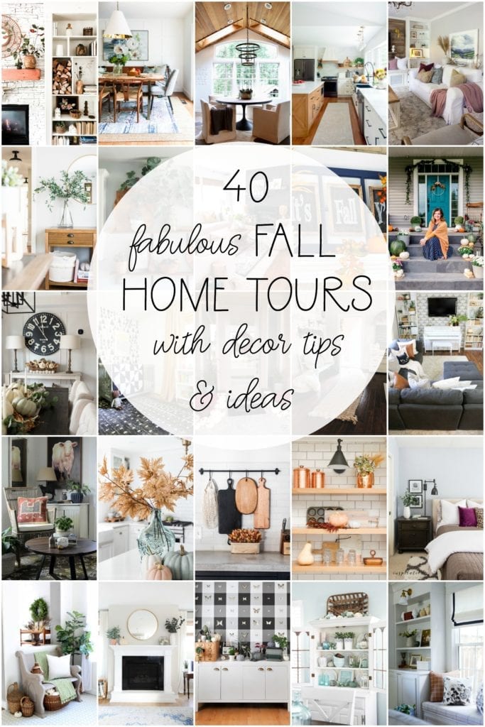 Come join 40 home tours full of fabulous Fall decor and ideas!
