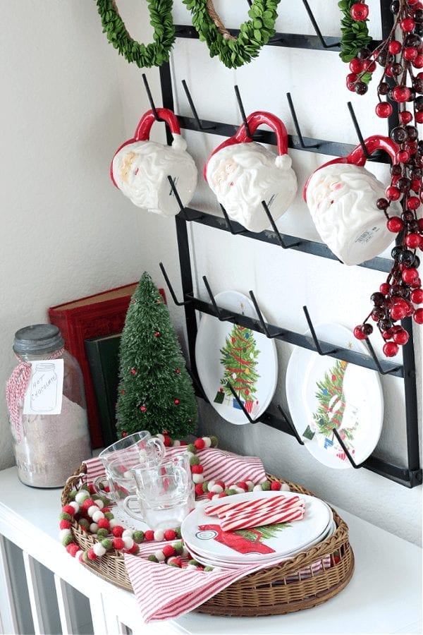 A family friendly hot cocoa bar is all about the fun accessories!