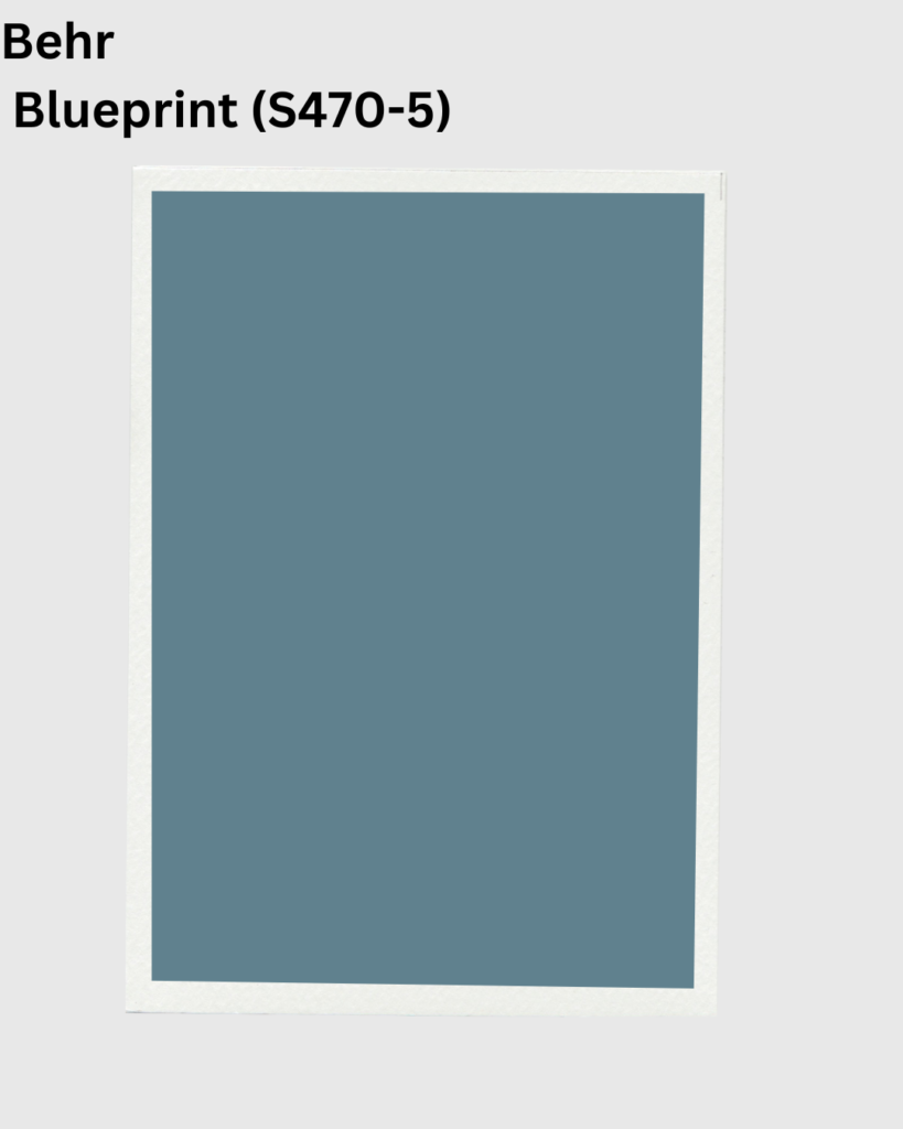 Behr Blueprint paint swatch