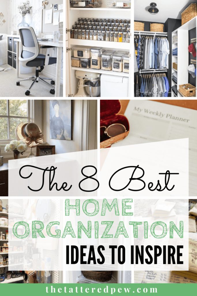 Use these 8 best home organization ideas to help you take back your messy spaces.