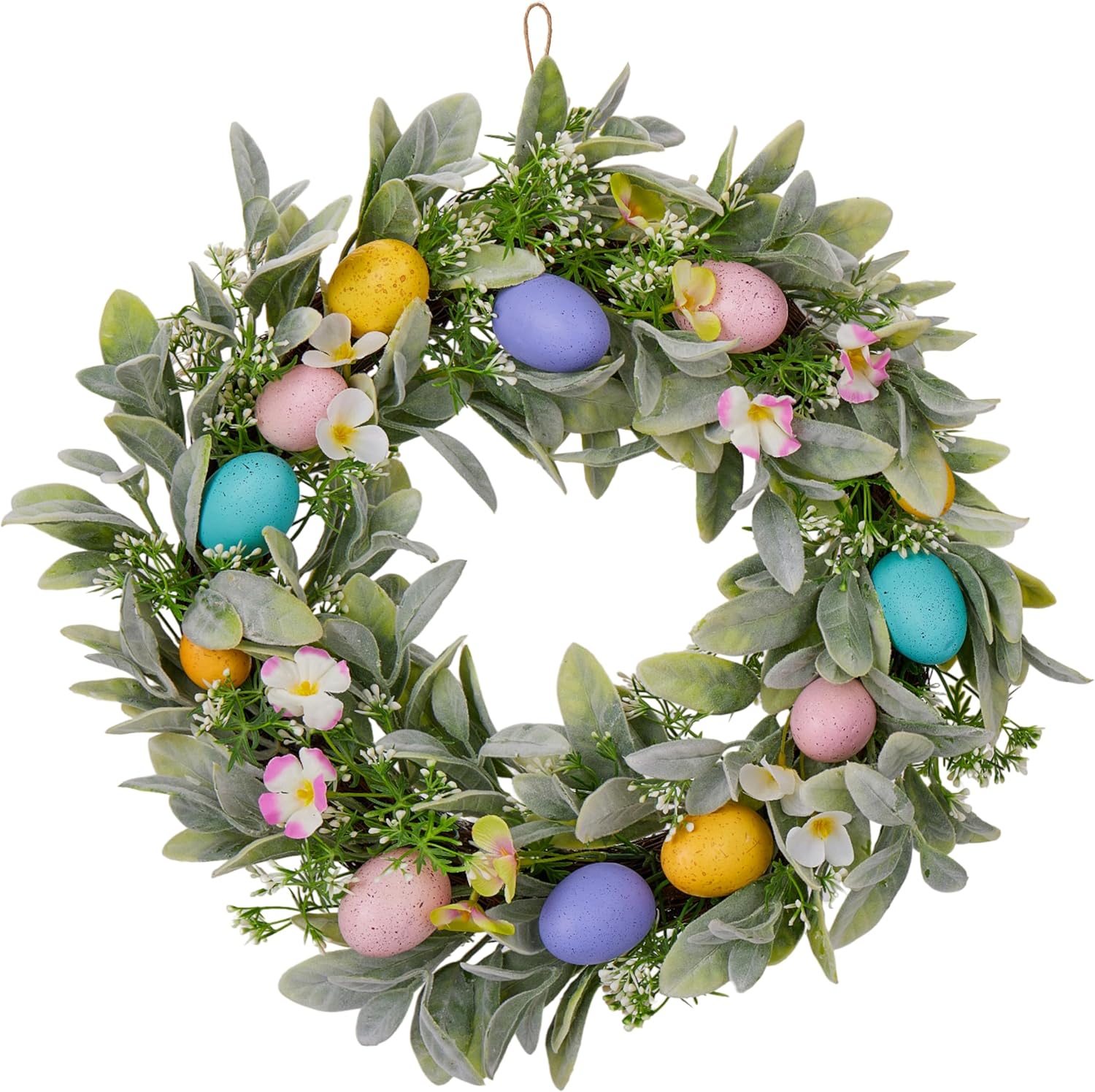 Easter Egg spring wreath