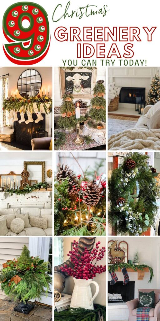 9 Christmas Greenery ideas you can try today