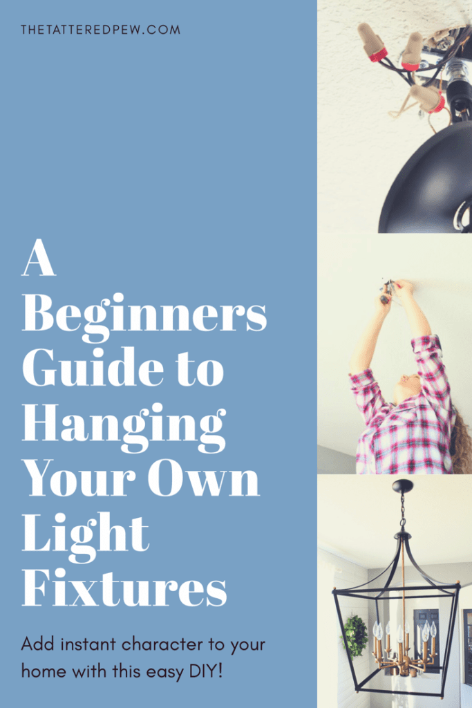 A beginners guide to hanging your own light fixtures.