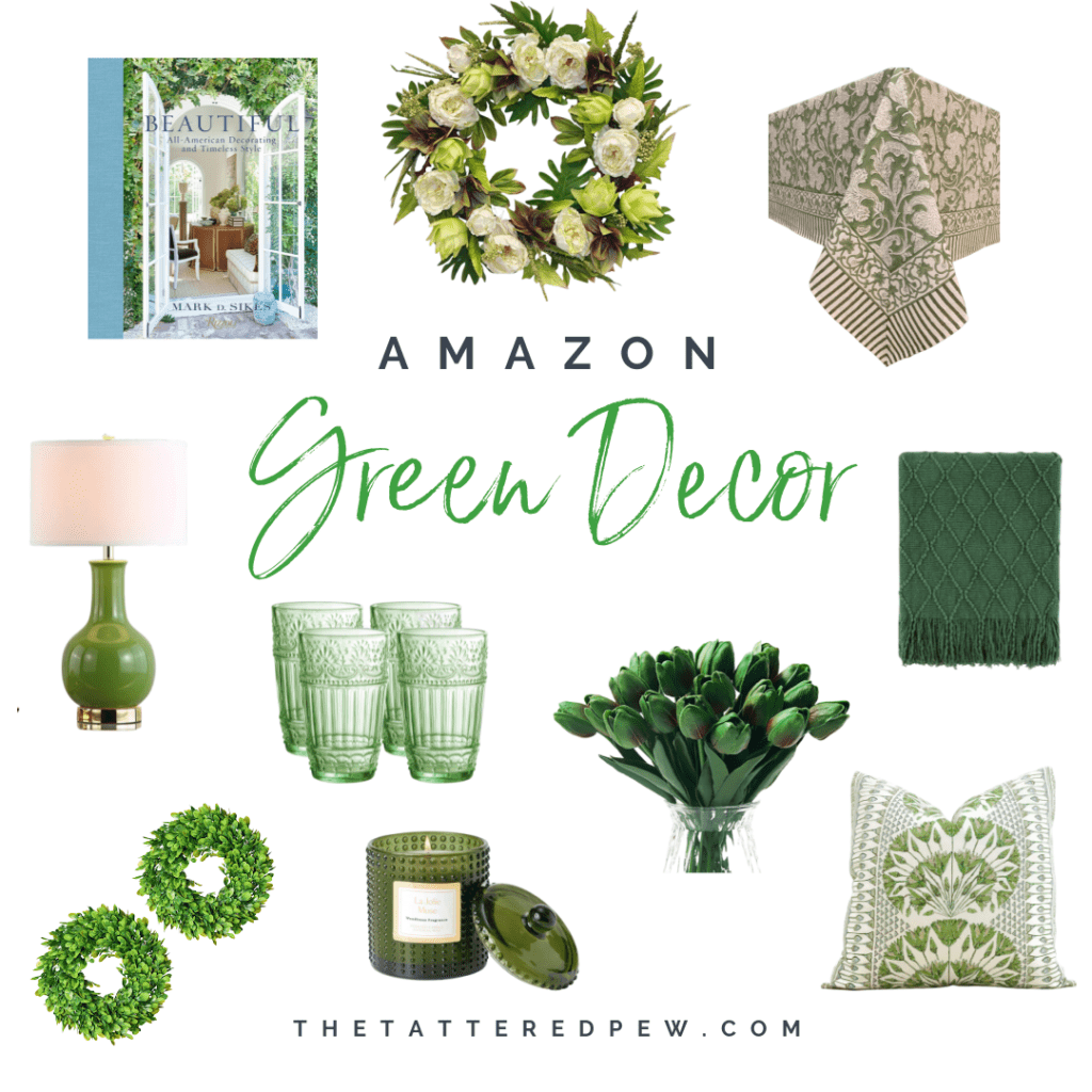 Spring Decorating Inspiration: Green Amazon Decor