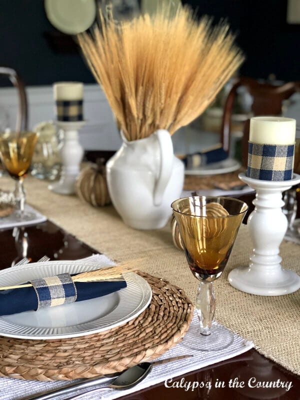 Welcome Home Sunday: Autumn Tablescape two ways Calypso in the Country