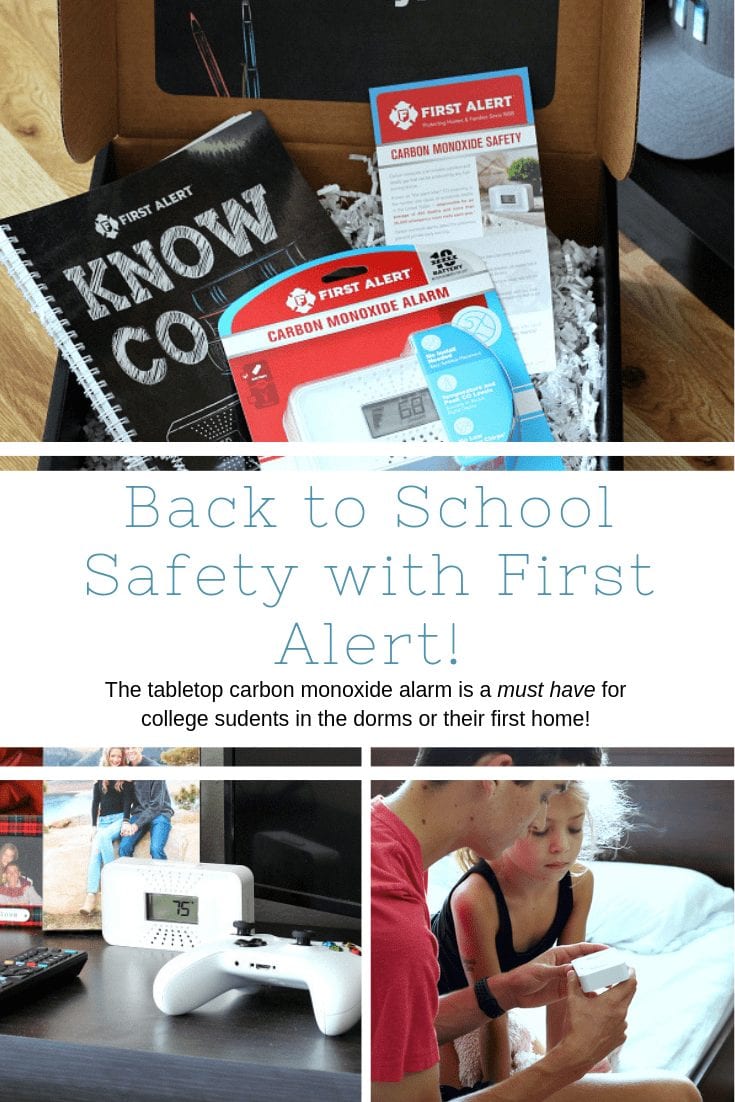 Back to School Safety: The Tabletop Carbon Monoxide Alarm From First Alert