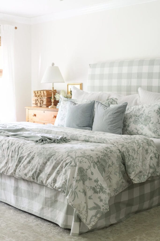 Welcome Home Sunday: A covered headboard