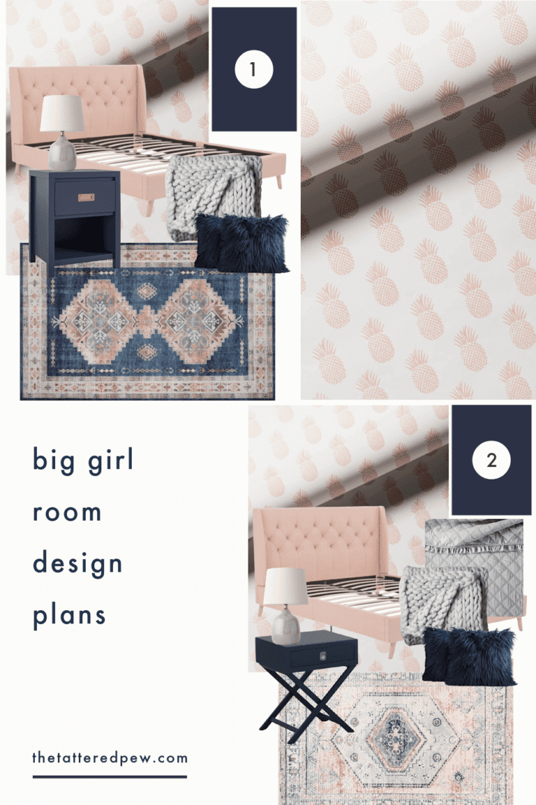 Big Girl Room Design Plans