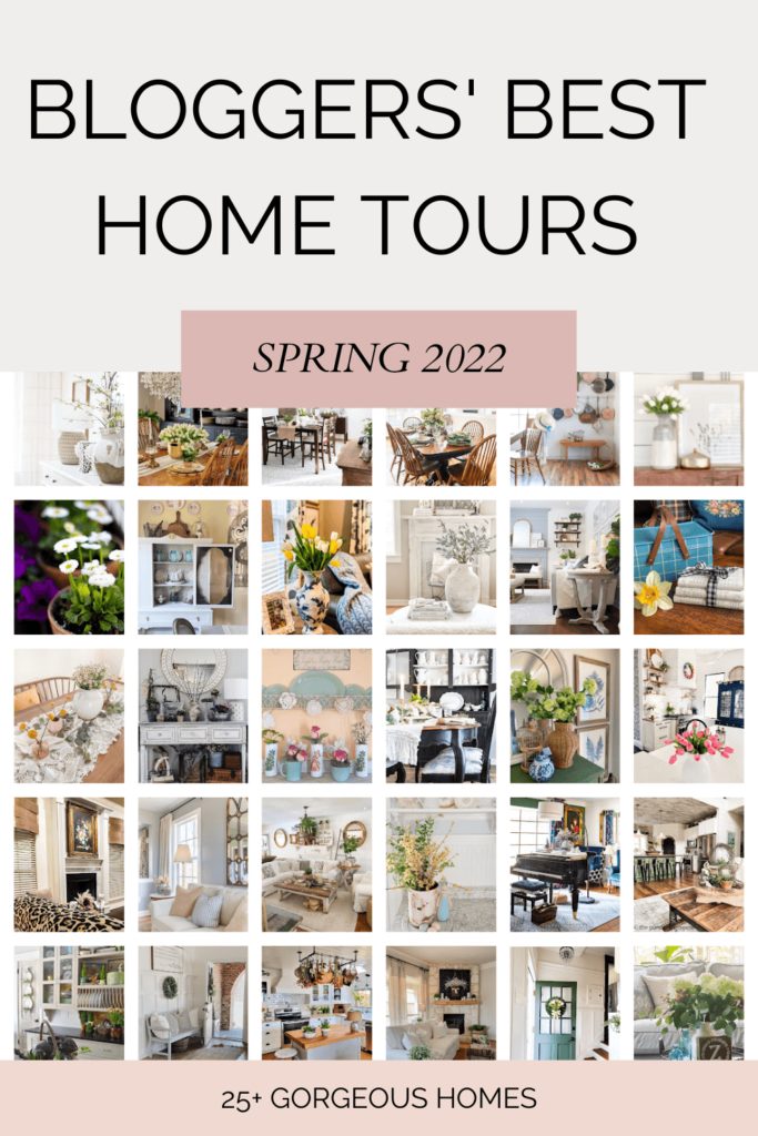 25 + amazing bloggers open their homes to you to share their Spring décor .