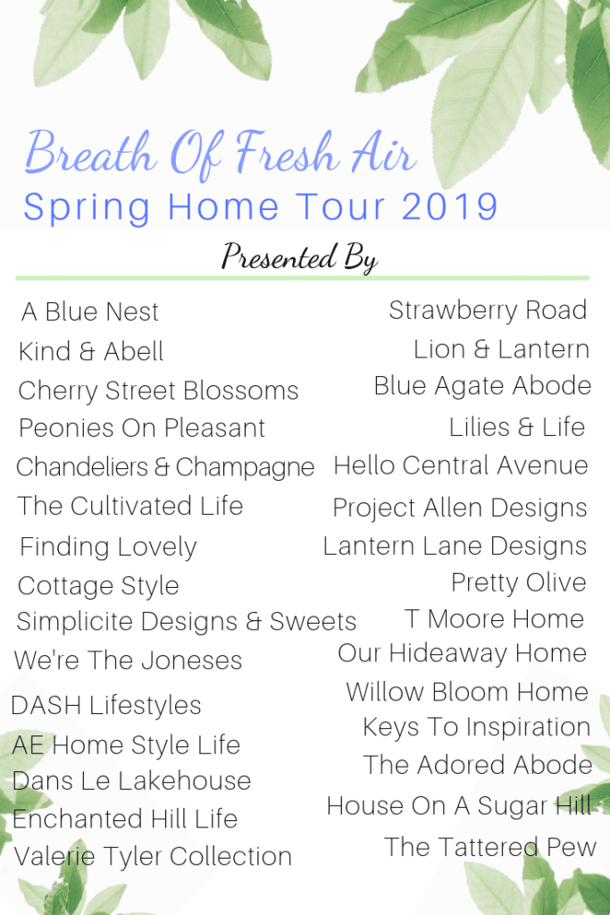 Breath of Fresh Air Spring Home Tour