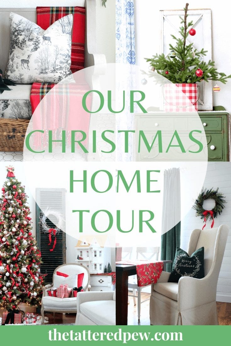 Sentimental Christmas Living Room Decor with Vintage Collections - Lora  Bloomquist~Create & Ponder