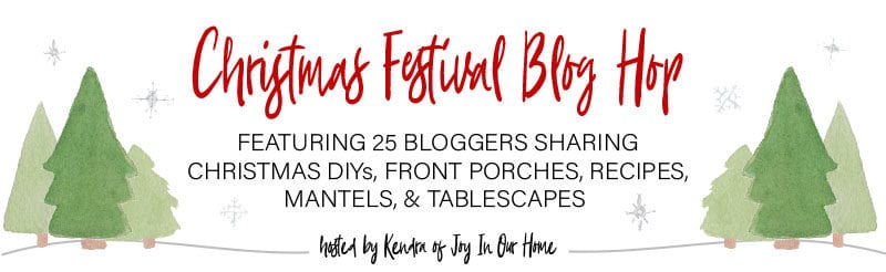 Come see over 24 bloggers share their Christmas inspiration!