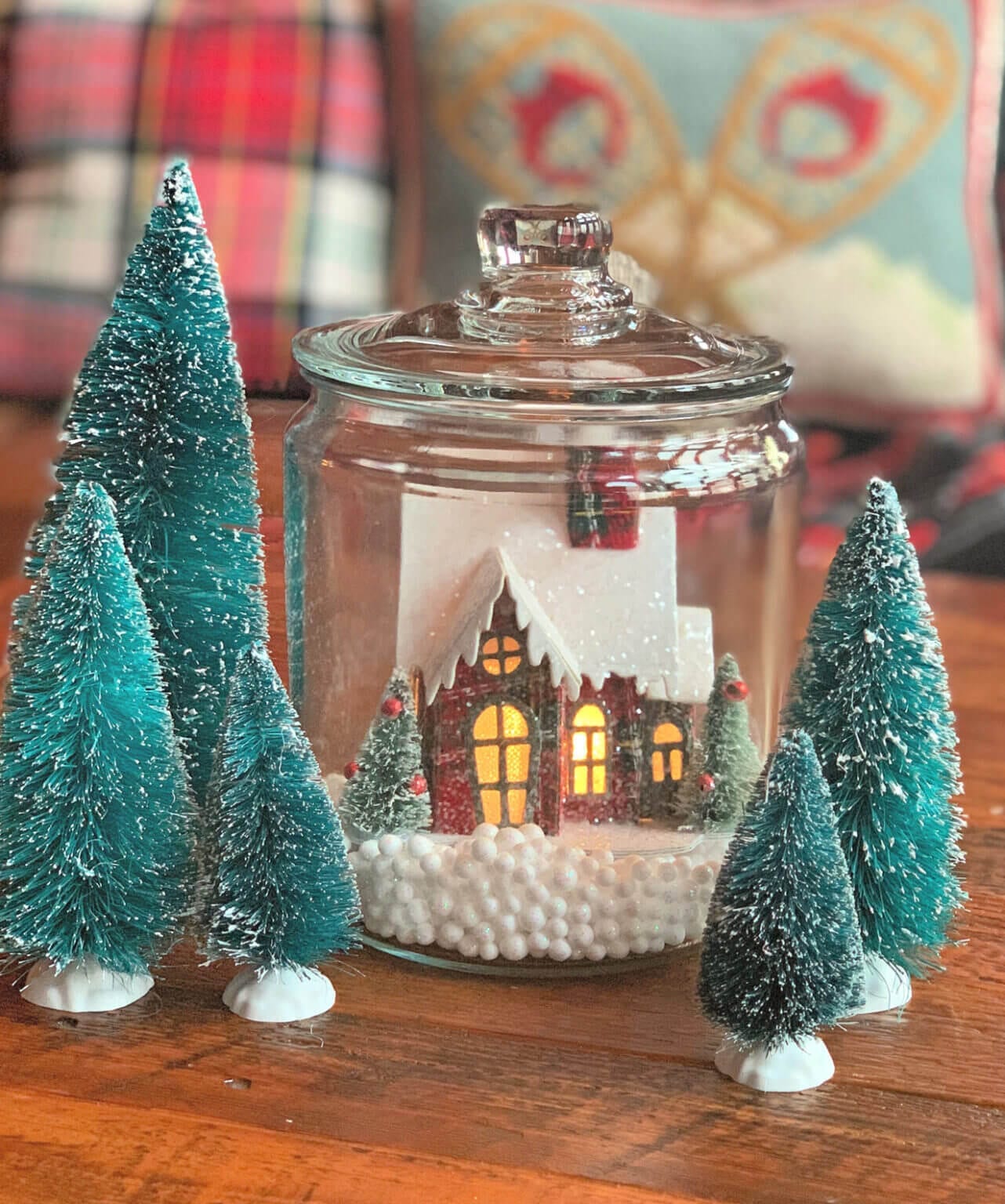 Welcome Home Sunday: Simple Christmas Decor In A Jar