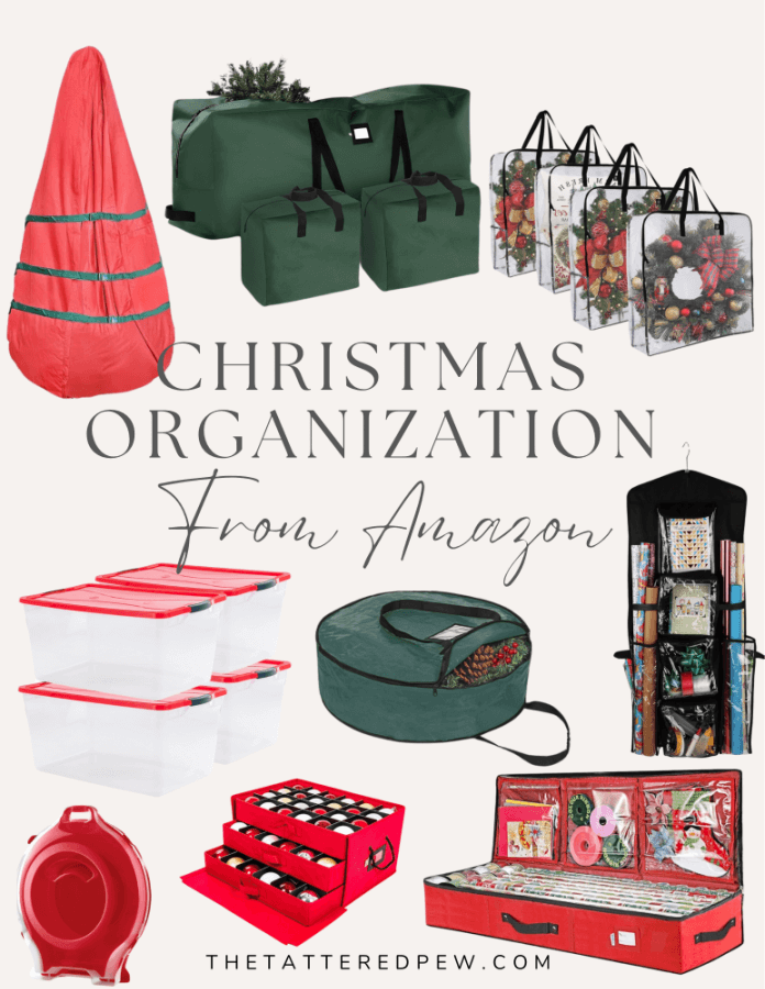 Christmas Organization from Amazon