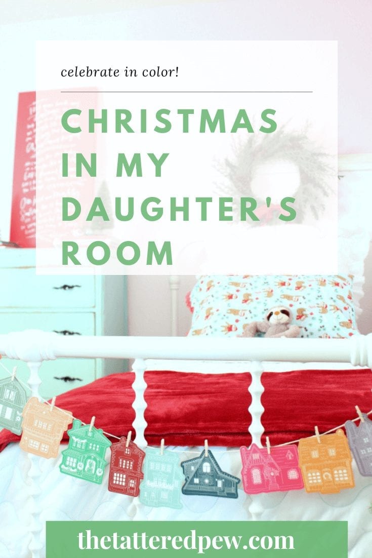 Come take a peek at Christmas in y daughter's room!