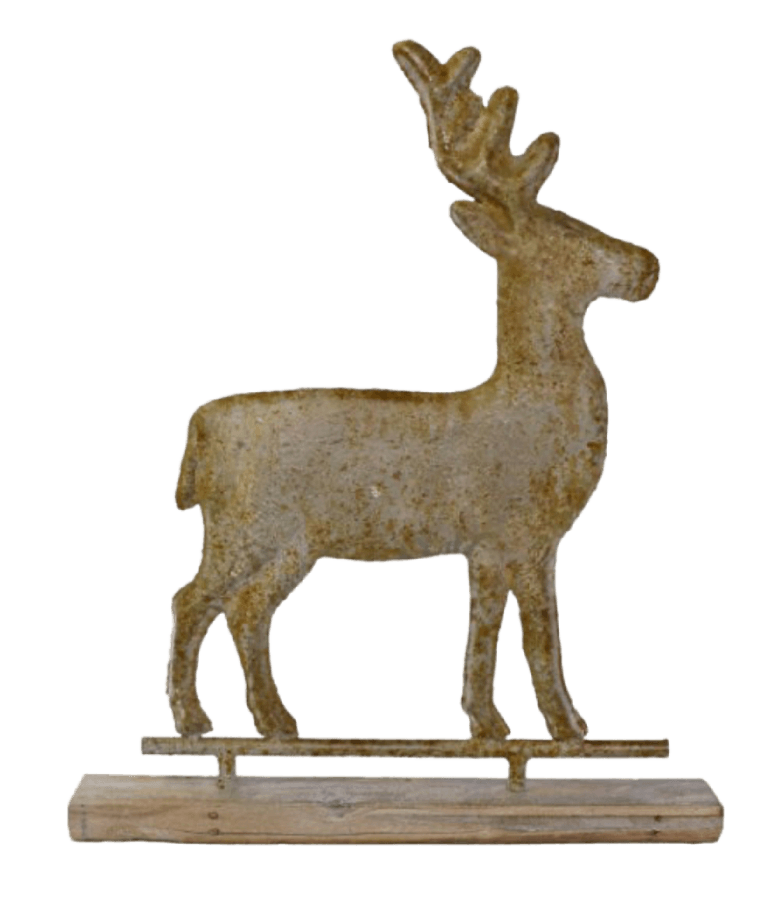 Rustic Reindeer for winter or Christmas decor.