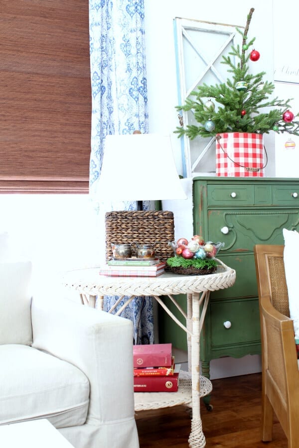 Vintage touches make our Christmas home tour sentimental and cozy!