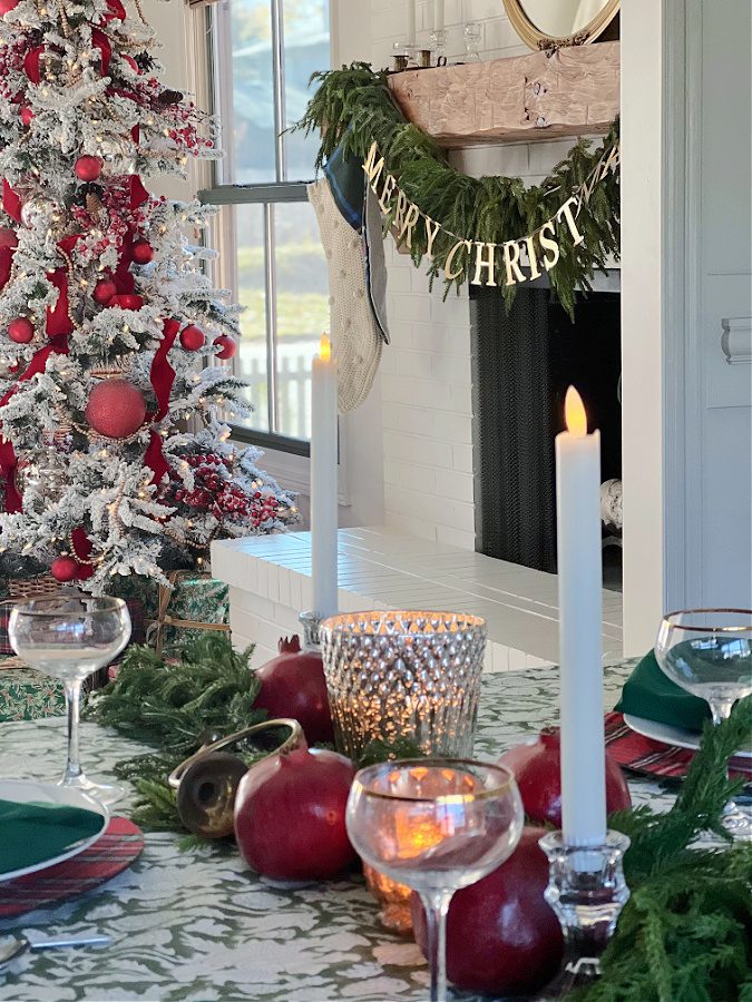 Christmas In Our Kitchen and Dining Room