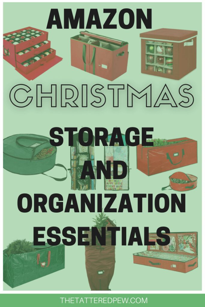Amazon Christmas storage and organizing essentials