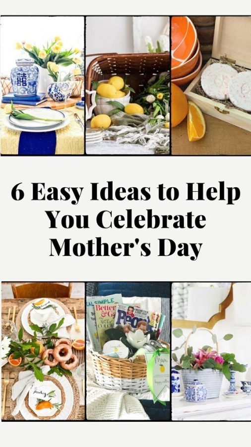 Check out these colorful mother's day table settings and gift ideas!