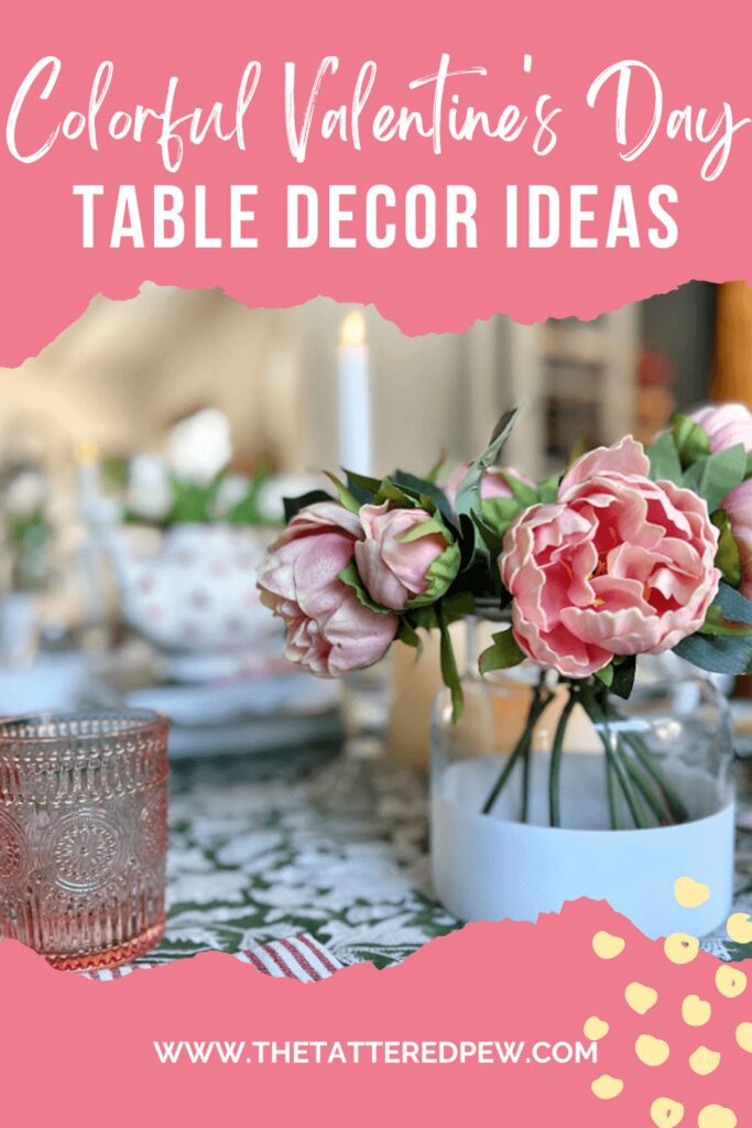 Colorful Valentine's Day Table Decor Ideas