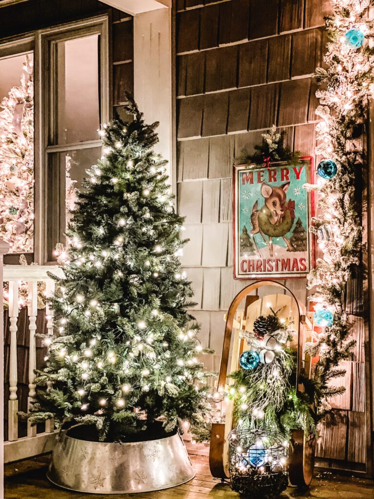 Christmas Porch Decrating