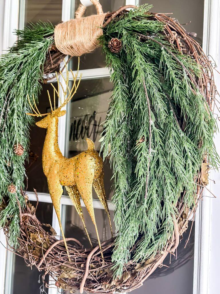 How To Make An Expensive Wreath For Less