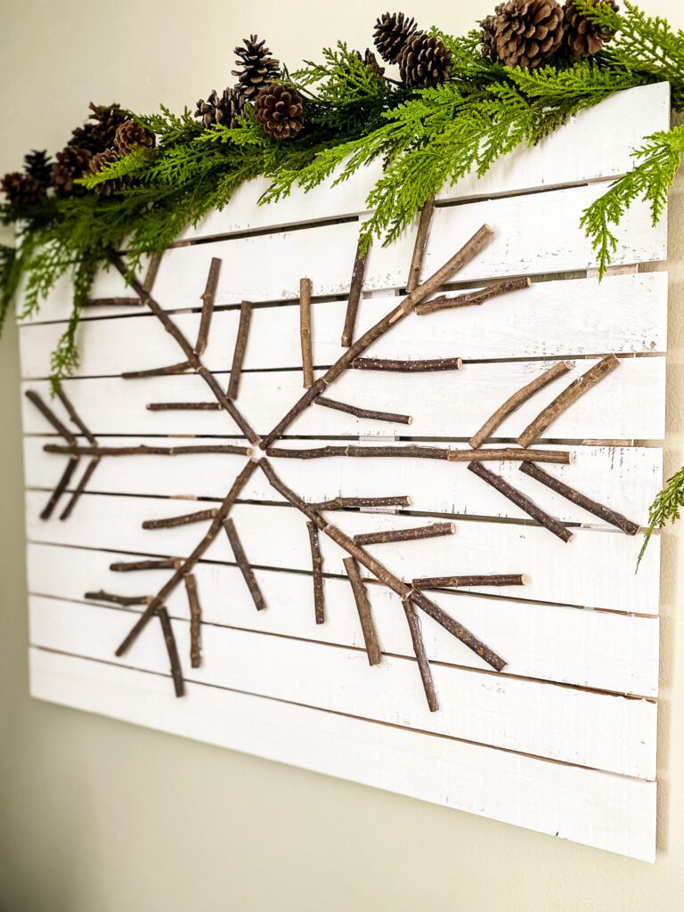 Winter Snowflake Wall Art