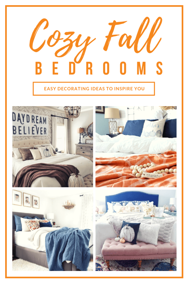 Cozy Fall Bedroom Decorating Ideas