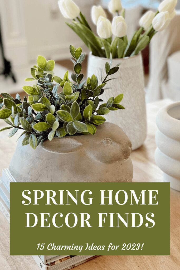 Welcome Home Saturday: Spring Home Decor Finds
