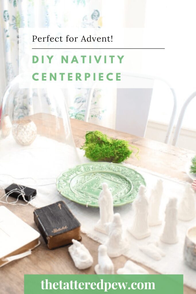 DIY Nativity Centerpiece