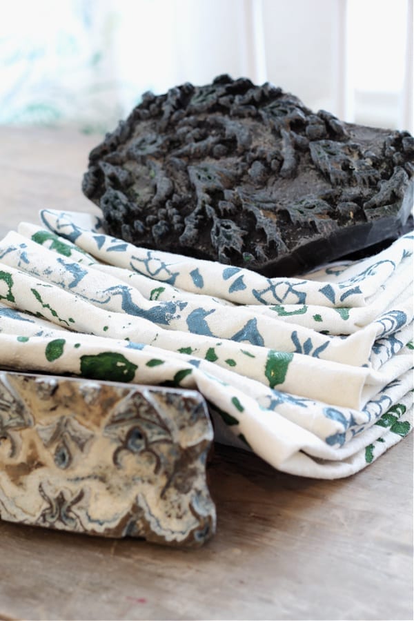 DIY Block Printing on Fabric