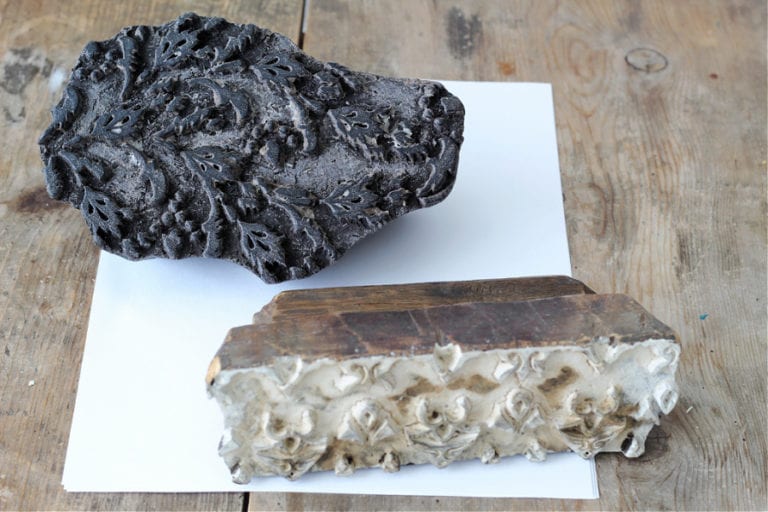 DIY Block Printing On Fabric » Beauty with ease in the Garden and at Home