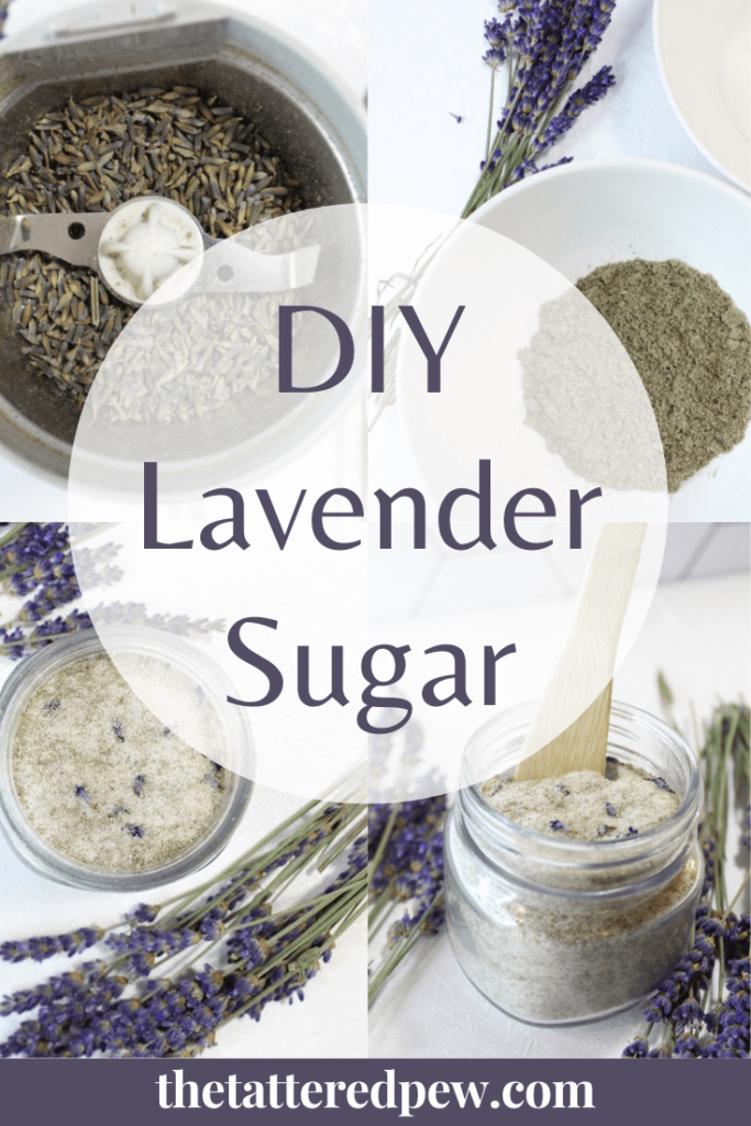 DIY Lavender Sugar