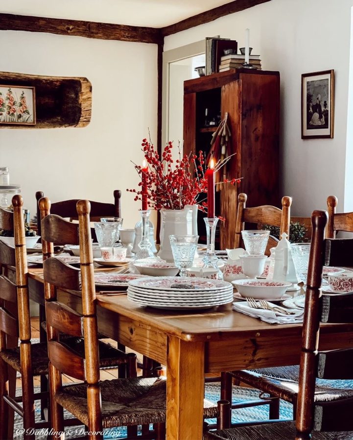 Welcome Home Saturday: Pretty in Pink Romantic Table