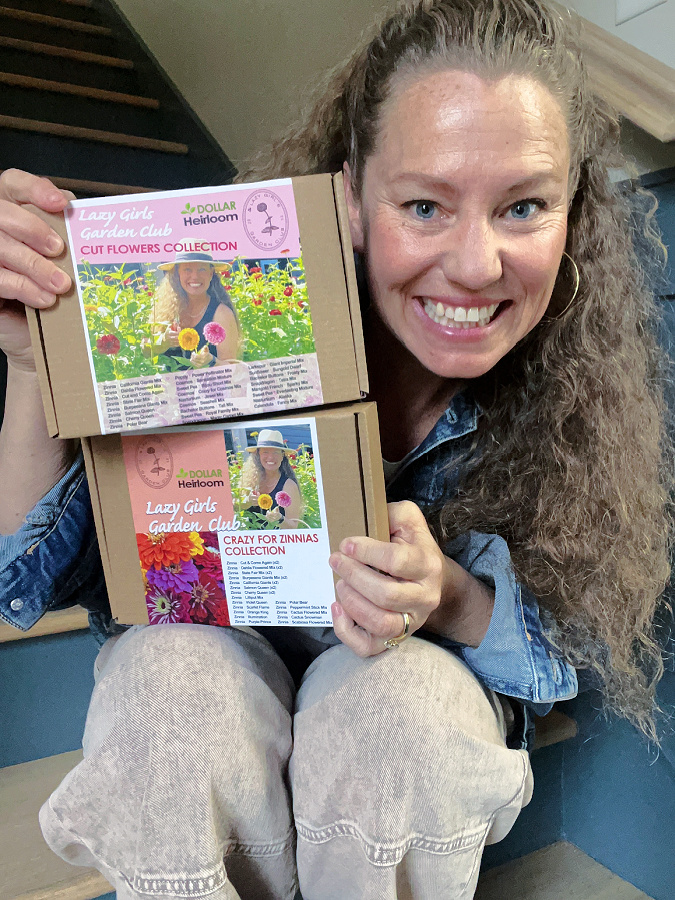 Dollar Heirloom seed collaboration boxes