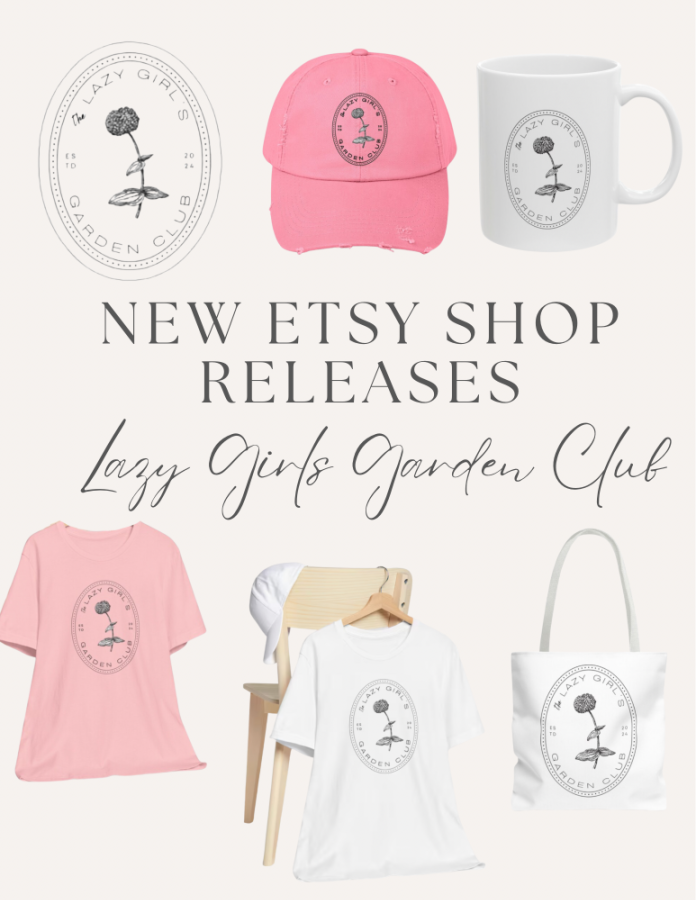 Lazy Girl's Garden Club Etsy shop