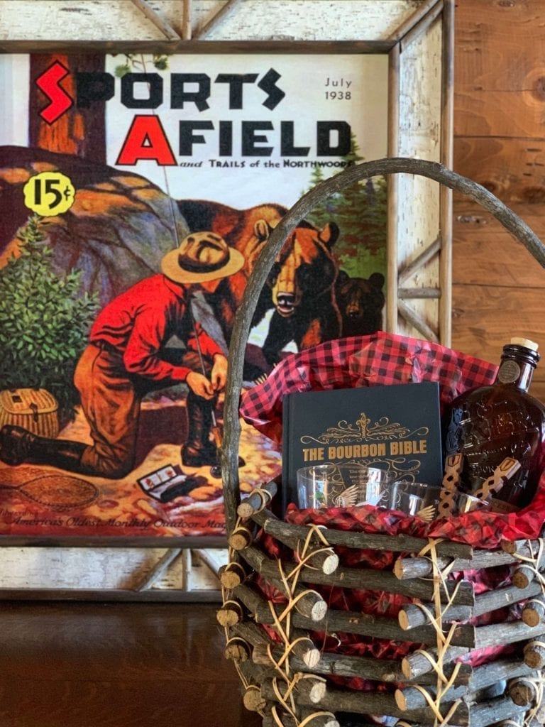 Welcoem Home Sunday: Easter basket for him.