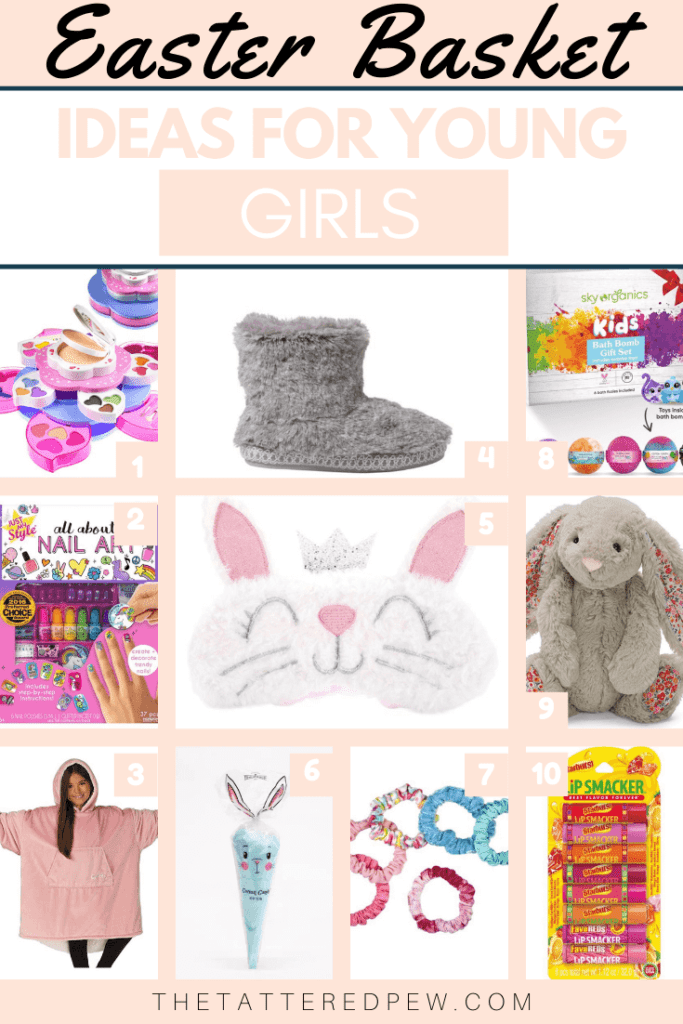 Fun and shoppable Easter basket ideas for young girls!