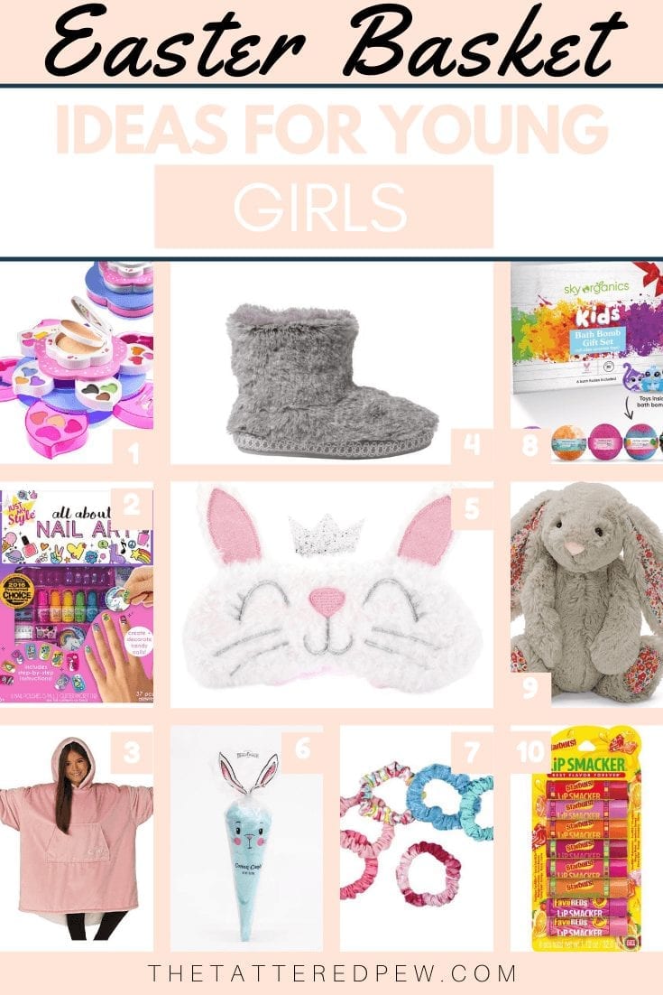 Fabulous and shippable Easter basket ideas for young girls!